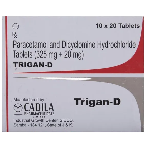 trigan d tablet 10's